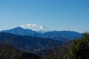 高尾山富士山